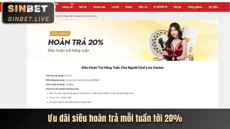 Phân tích trò chơi casino trực tiếp vnbet77